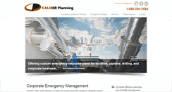 Desktop Screenshot of caliberplanning.com