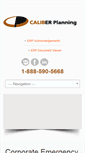 Mobile Screenshot of caliberplanning.com